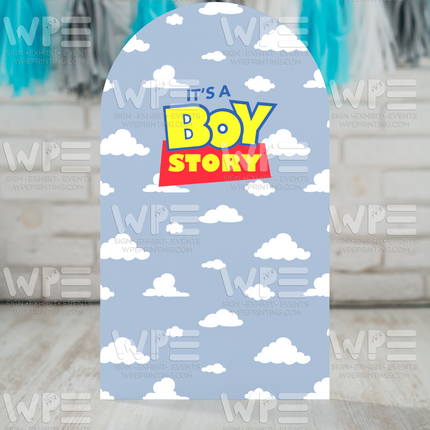 It's a Boy Story Foamboard Backdrop
