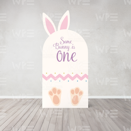Some Bunny Is One Backdrop
