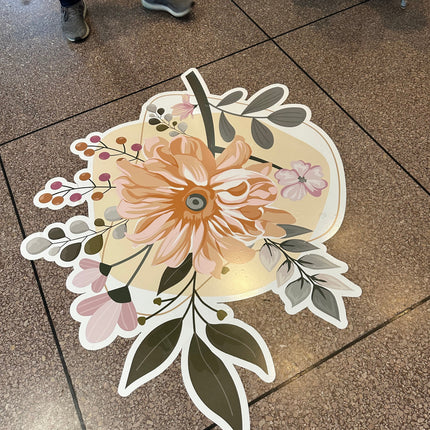 Floor Vinyl Stickers - Premium