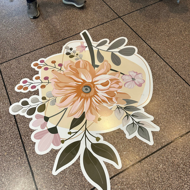 Floor Vinyl Stickers - Premium