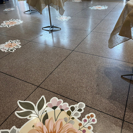 Floor Vinyl Stickers - Premium
