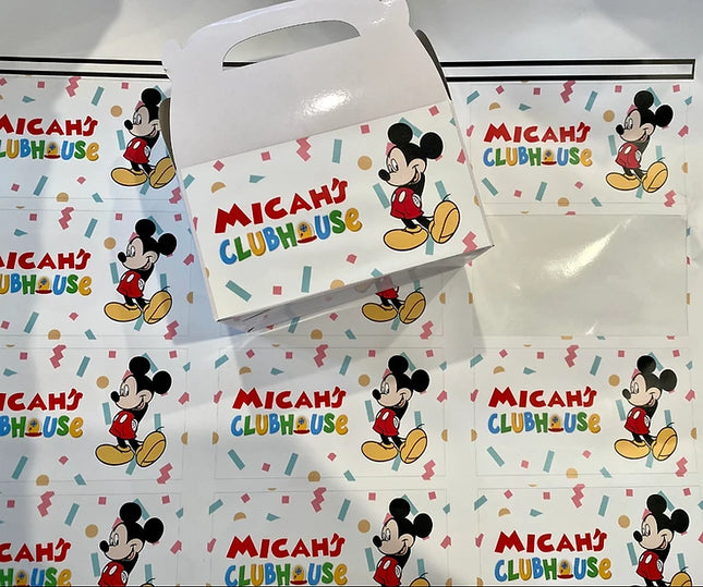 Water Proof Stickers - Die Cut