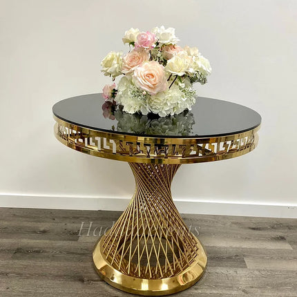 Twisted Wedding Cake Table- Rental