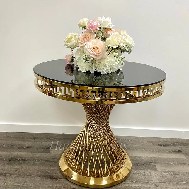 Twisted Wedding Cake Table- Rental
