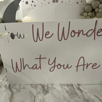 Foam Board 3d Lettering - 2  Lines