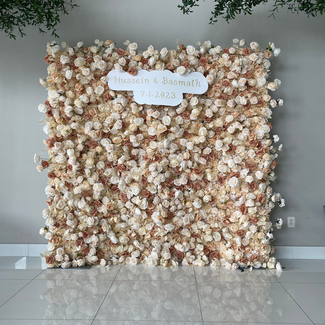 Boho Flower Wall 8x8- Rental