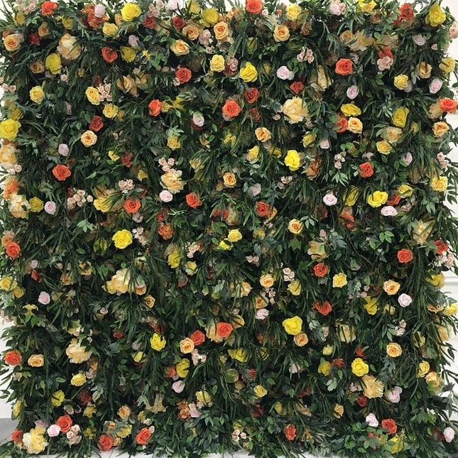 Citrus Flower Wall 8x8 -Rental