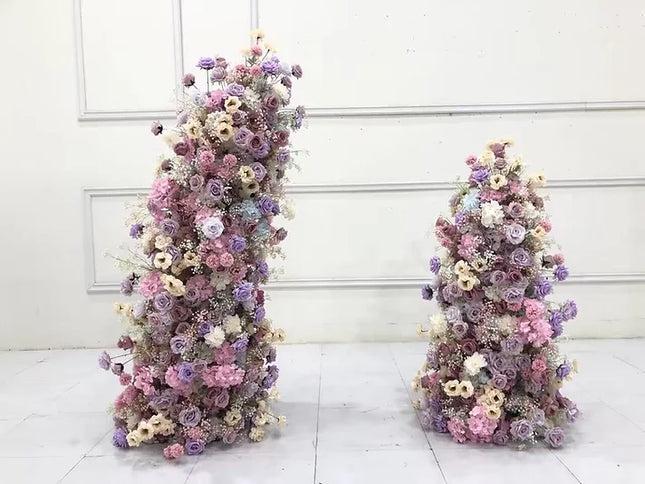 Pink & Purple Flower Tower Rental