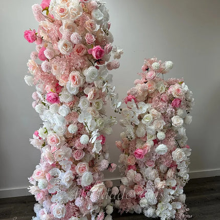 Pink Blossom Flower Towers- Rental