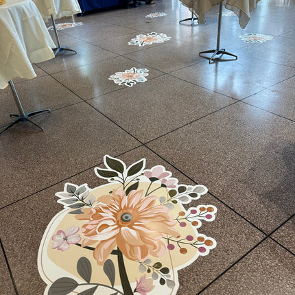 Floor Vinyl Stickers - Premium