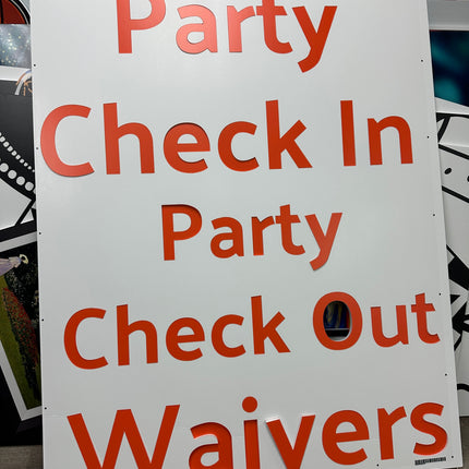 Foam Board 3d Lettering - 2  Lines