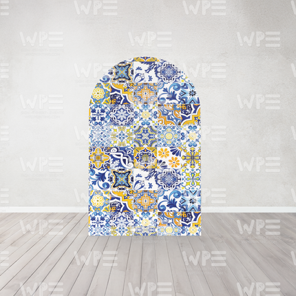 Amalfi Coast Backdrop - Choose Shape