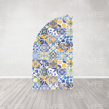 Amalfi Coast Backdrop - Choose Shape