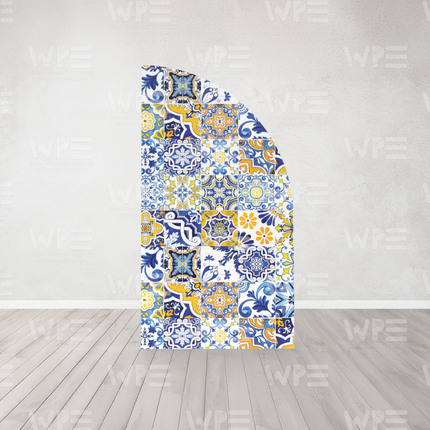 Amalfi Coast Backdrop - Choose Shape