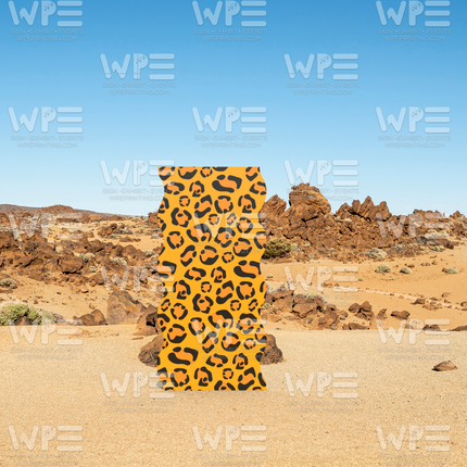 Wild Safari Animal Print Panel 66"