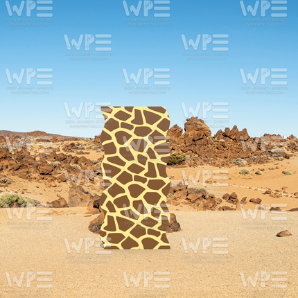 Wild Safari Animal Print Panel 66"