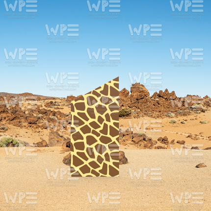 Wild Safari Animal Print Panel 66"