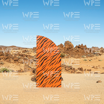 Wild Safari Animal Print Panel 66"