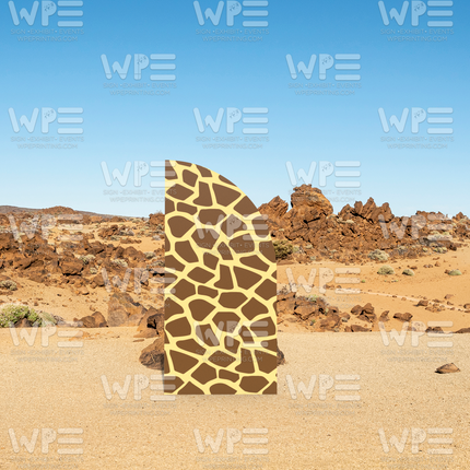 Wild Safari Animal Print Panel 66"