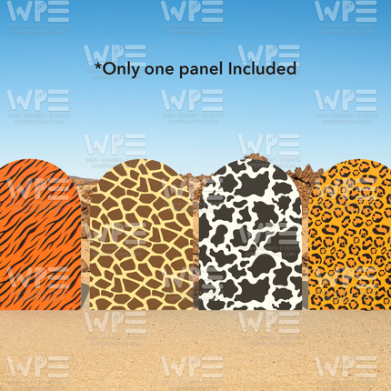 Wild Safari Animal Print Panel 66"