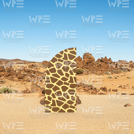 Wild Safari Animal Print Panel 66"