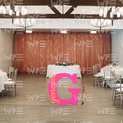 Letter & Name Cut Out 48"