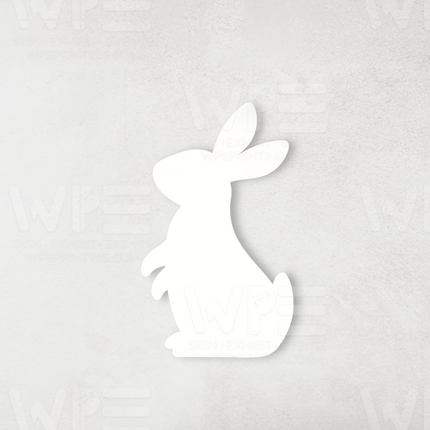 White Bunny Cutouts