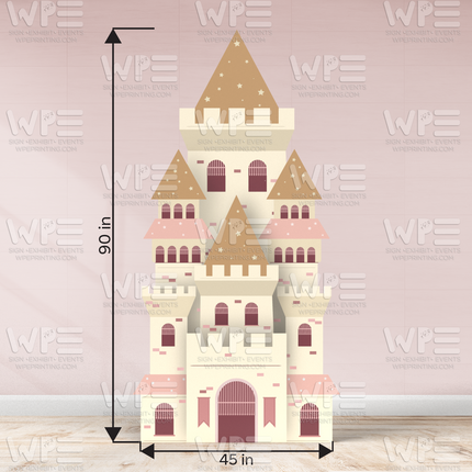 Whimsical Castle Foamboard Backdrop