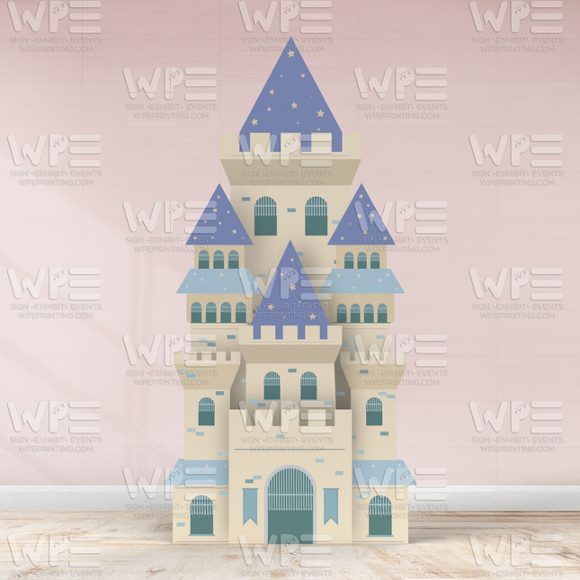 Whimsical Castle Foamboard Backdrop