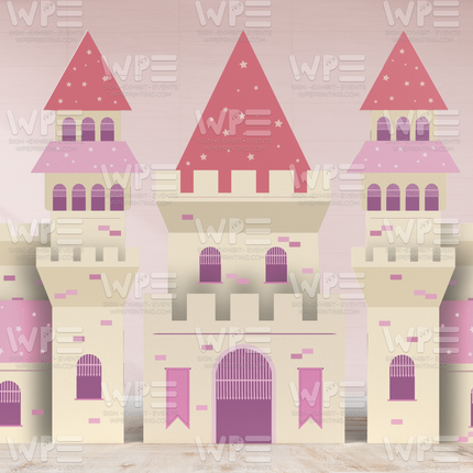 Whimsical Castle Foamboard Backdrop