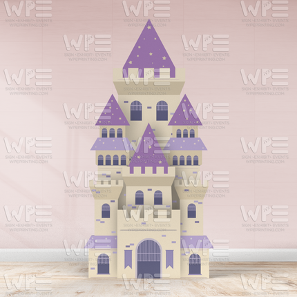 Whimsical Castle Foamboard Backdrop
