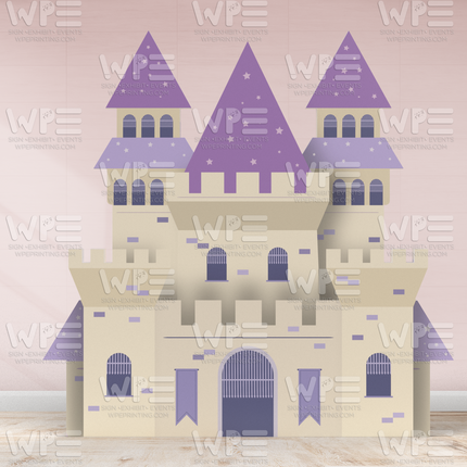 Whimsical Castle Foamboard Backdrop