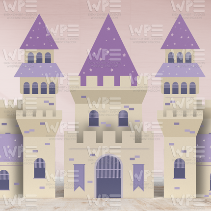 Whimsical Castle Foamboard Backdrop