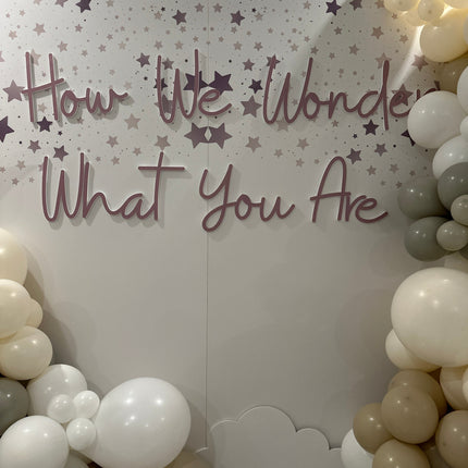 Foam Board 3d Lettering - 2  Lines