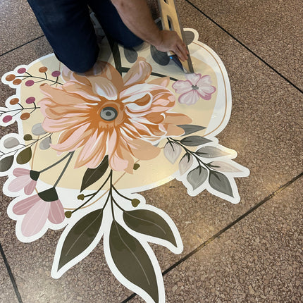 Floor Vinyl Stickers - Premium