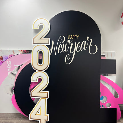 6.5/6 ft - 2025 Foam Backdrop Set