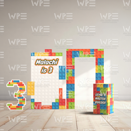 Blocks Birthday Theme