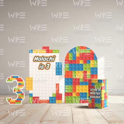 Blocks Birthday Theme