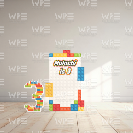 Blocks Birthday Theme