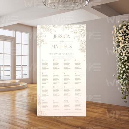 Single Seating Chart - Choose Shape