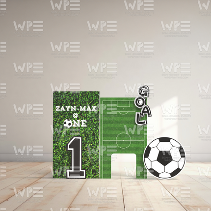 Soccer Backdrop Set
