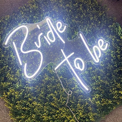 "Bride to be" Neo Sign - Rental