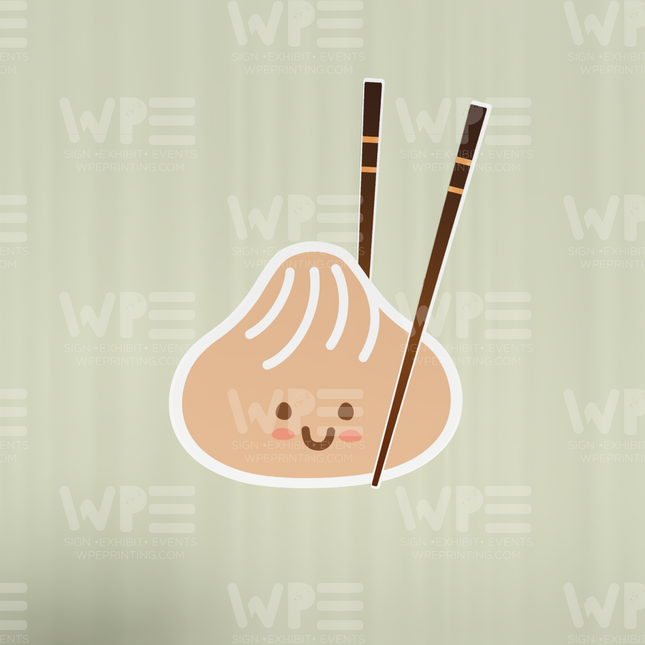Little Dumpling and Chopsticks Cut Out
