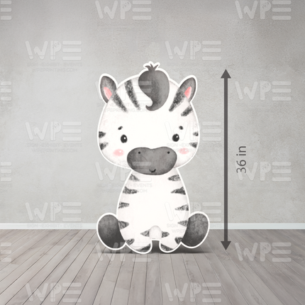 Little Zebra Cut Out