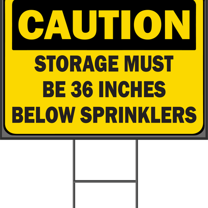 Double Sided Yard Sign 18x24